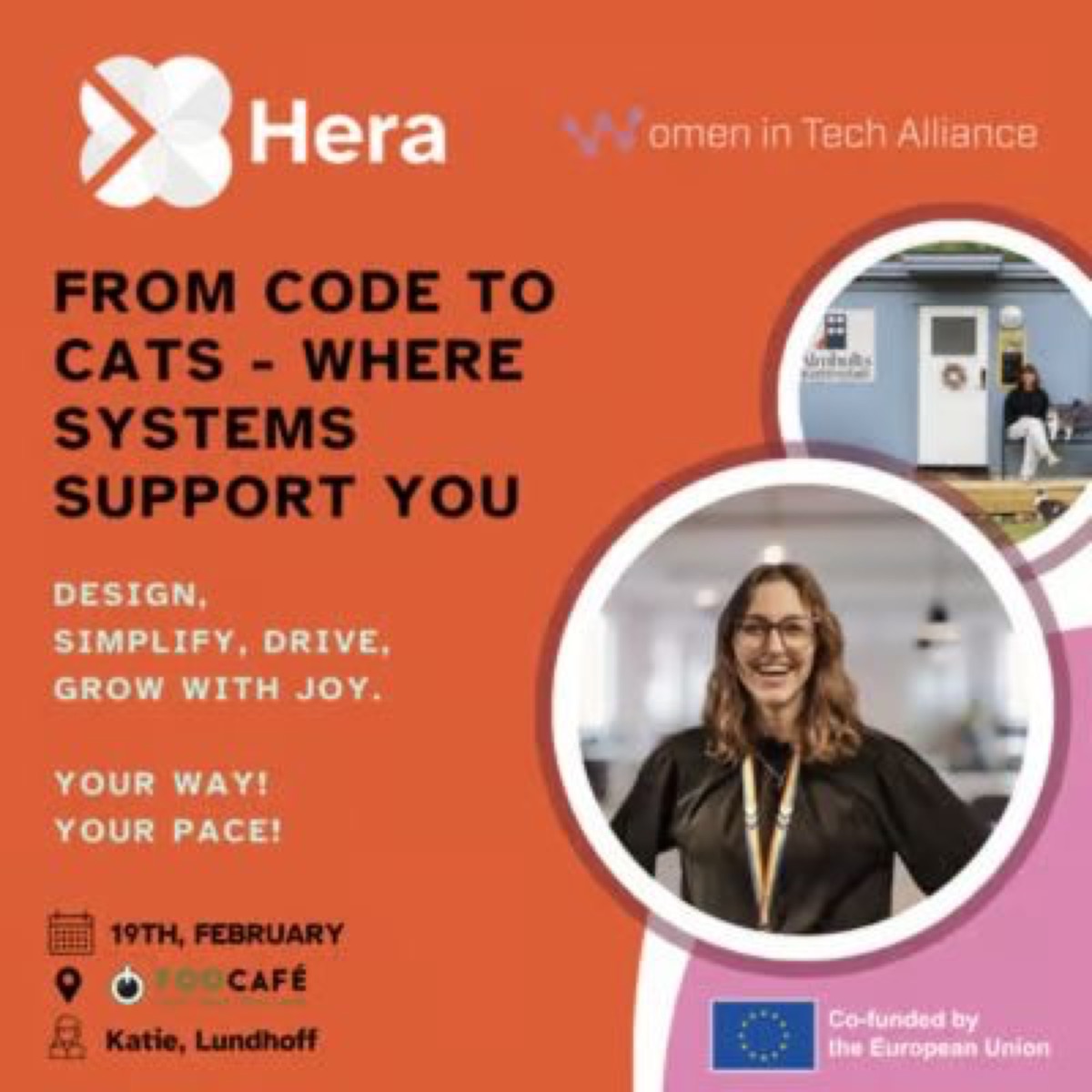 From Code to Cats HERA workshop artwork